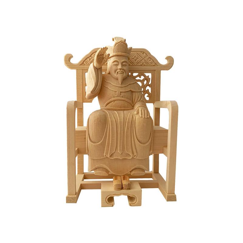 Ｂフライデー　白檀１木彫り達磨大師仏像彫刻 約30cm 仏像専門店 仏像屋 / 天然ツゲ 黄楊 柘植 木彫り彫刻達磨像 達磨大師坐像