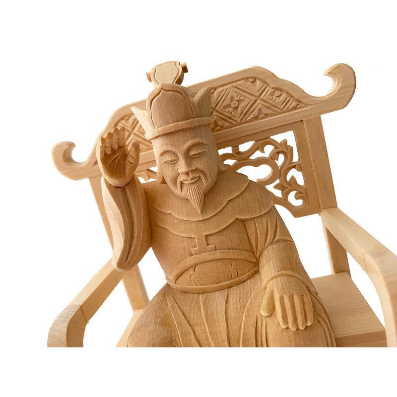 仏像 達磨大師 大権修理菩薩 総白木 2.0寸 仏具 禅宗 : 仏壇職人