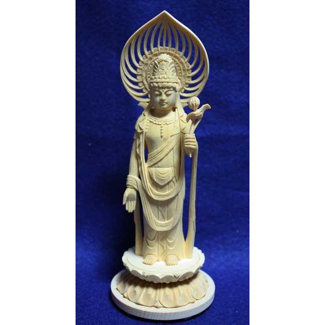 逸品 白木座佛像 光背 六角台座/丸台座 浄土宗 時宗 天台宗 無宗派座 
