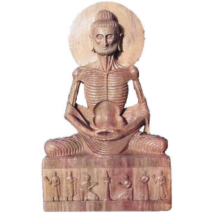 仏具 寺院用 各宗派 釈迦苦行像 高さ84cm : 仏壇職人 関工作所 - 通販