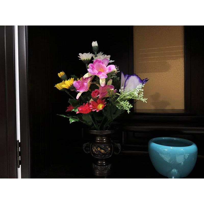 初売り 上置仏壇用 仏花 造花 ミニ仏花 小型仏壇用 仏具 Materialworldblog Com