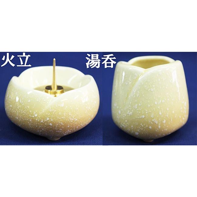 仏具 おりん 仏具セット モダン やわらぎ ゆず 家具調 おりんセット|butsudansyokunin|03