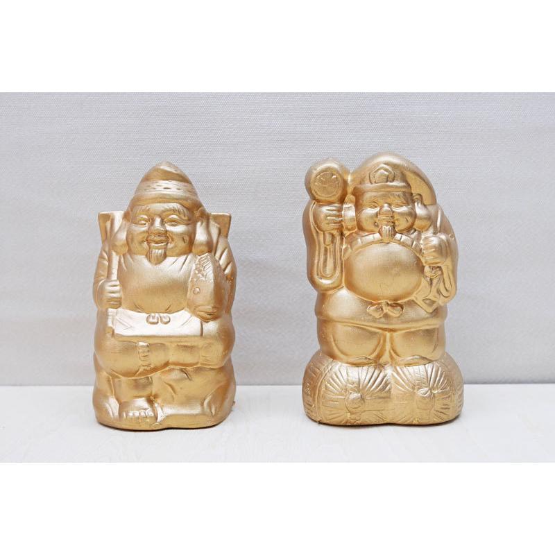 神具 二福神 恵比寿大黒 開運招福 商売繁盛 : 仏壇職人 関工作所