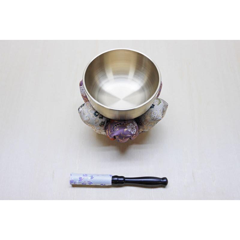 仏具 おりんセット 3点 3.0寸 花型 セット A おりん 仏具セット : 仏壇