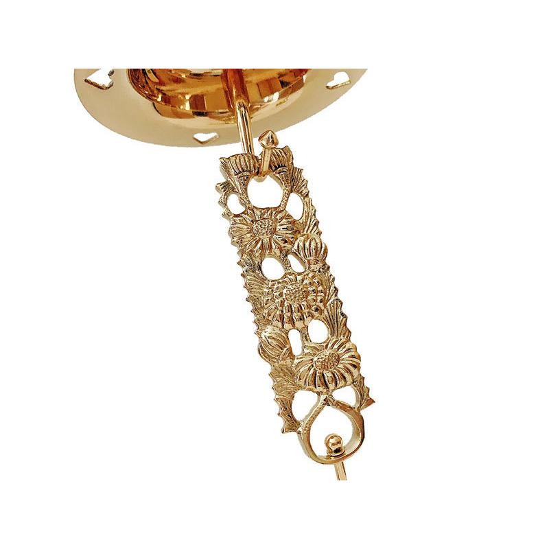 輪灯 仏具 盛菊輪灯 3.0寸 1対 浄土真宗本願寺派 西 : 仏壇職人 関工作