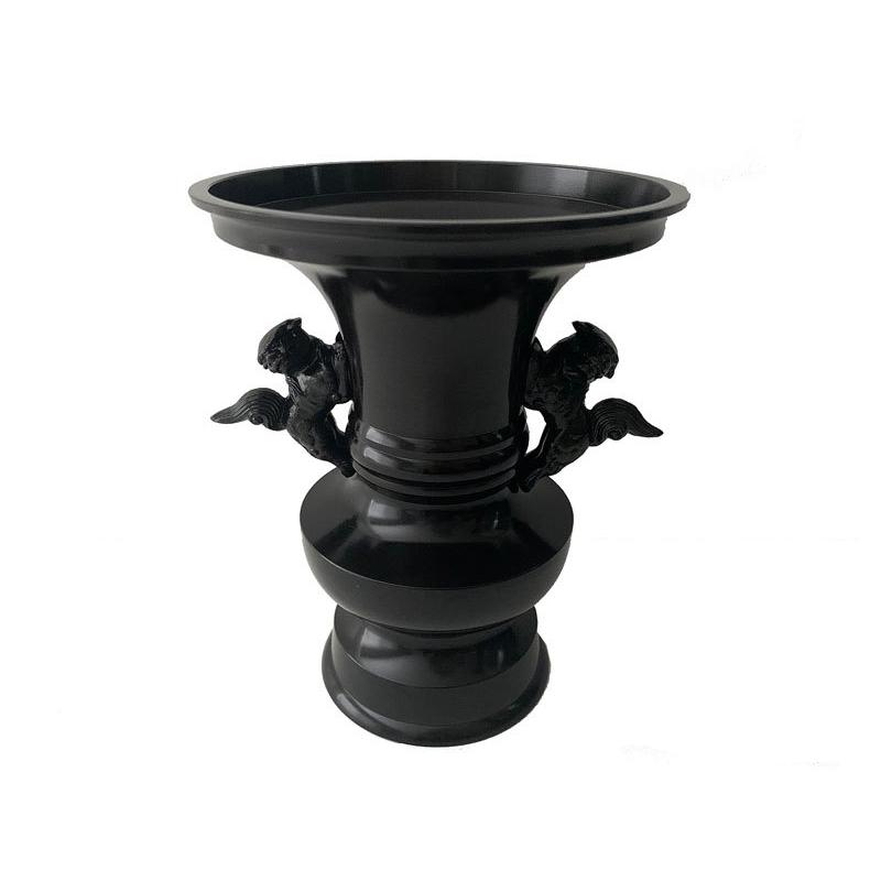 仏具 寺院用 中口五具足 京色 獅子掛 7.0寸 仏具セット : 仏壇職人 関