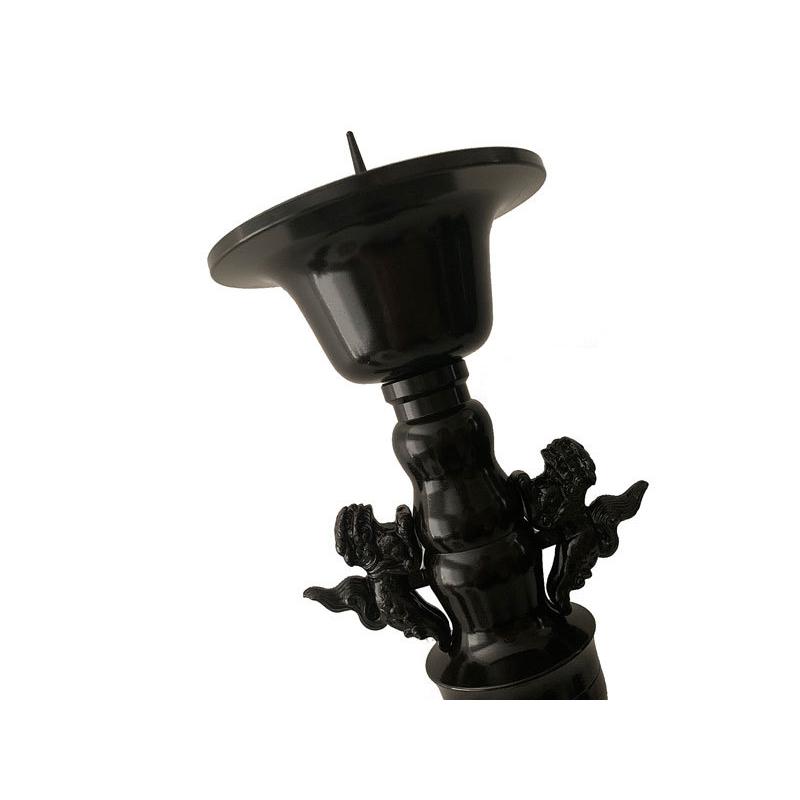 【寺院用】特大香炉　（灰付き）獅子掛中口　机上　寺院仏具 寺院用】獅子掛中口 香炉 黒色 | 仏壇・仏具専門店 滝田商店