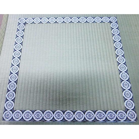 寺院用 有職畳 厚畳 白中縁 四方縁 四方90cm以下 厚み5cm サイズ