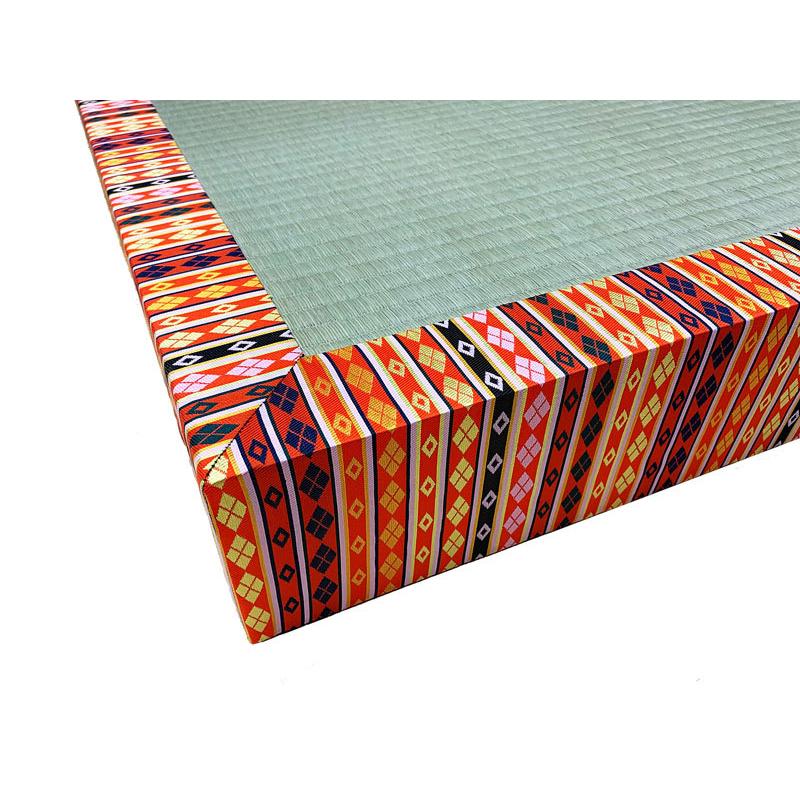仏具 寺院用 有職畳 厚畳 四方縁 四方70cm以下 厚み10.5cm サイズ