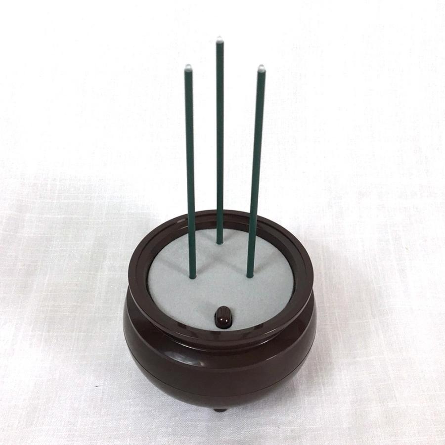 安心のledお線香 中 三本立 電子線香 茶色 Leds 仏事用品ショップ 仏事本舗 通販 Yahoo ショッピング