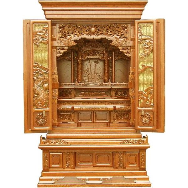 ☆最終値下げ　大型仏壇 美品 浄土宗 高級仏壇 仏壇 大型仏壇 伝統型仏壇 国産最高級 浄土 本欅30巾58号 <メーカーお