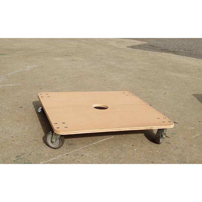 700×650×t18mm 合板ドーリー台車 中古品 送料別途 : 物流機器.com 
