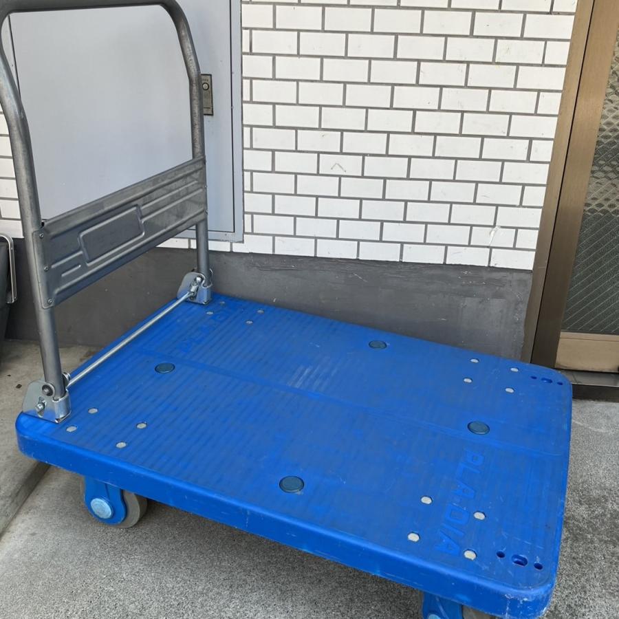 耐荷重300kgサイズ 手押し台車 中古品 D016 送料別途 : 物流機器.com