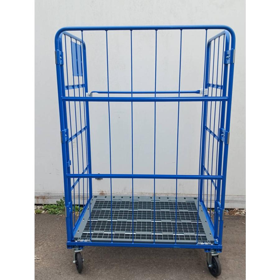W1100×D800×H1700mm カゴ台車 中古品 K124 送料別途 : 物流機器.com