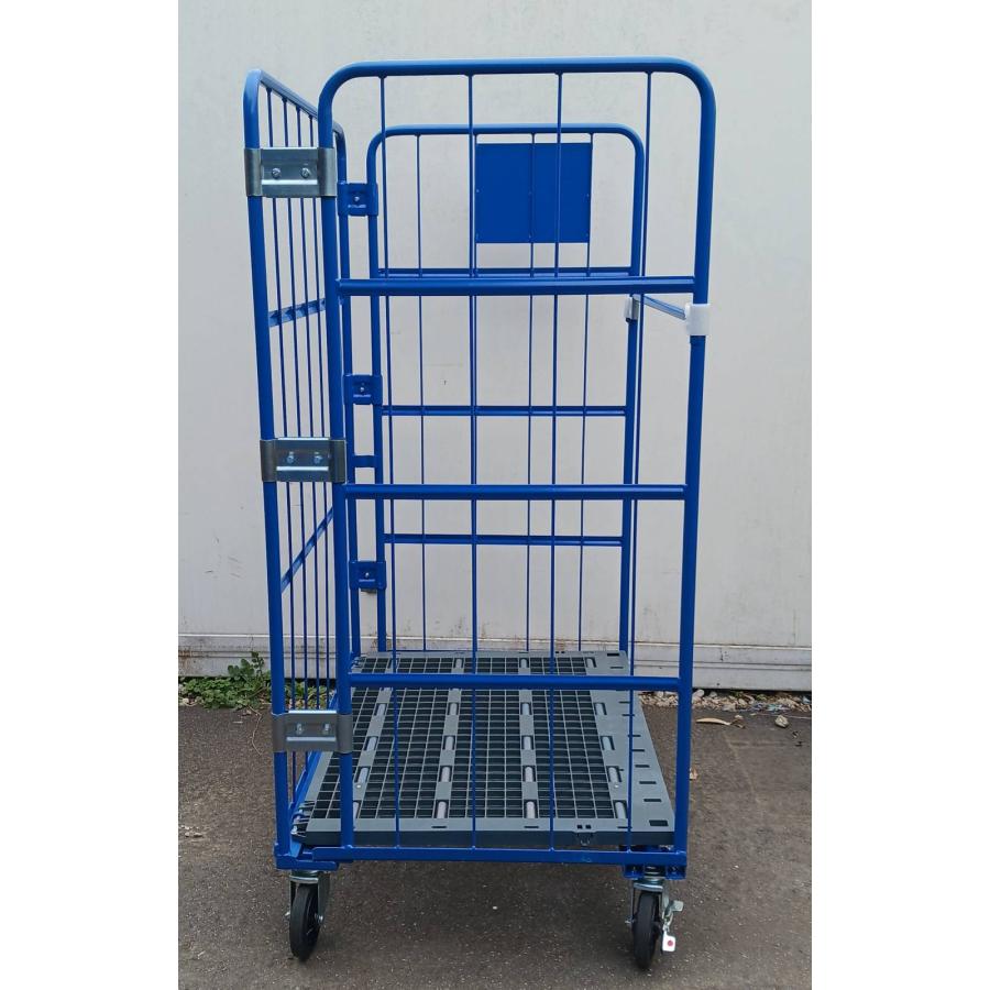 W1100×D800×H1700mm カゴ台車 中古品 K124 送料別途 : 物流機器.com 