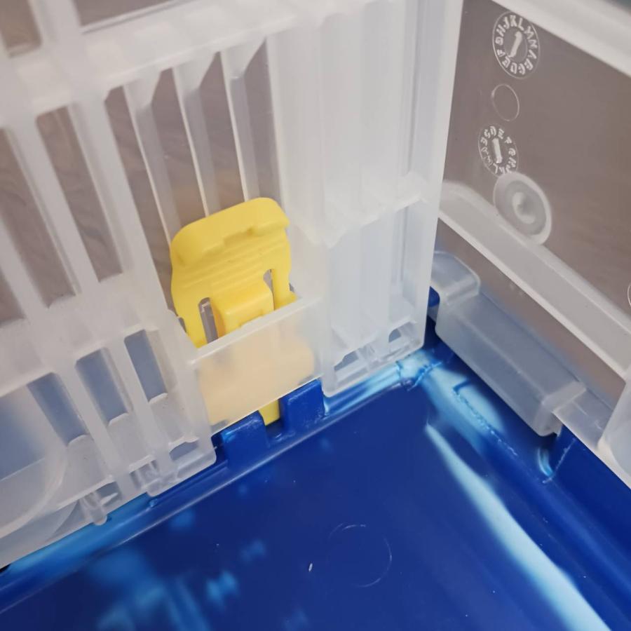 W600×D410×H375mm  折りたたみコンテナ75Lサイズ　中古品　O009　送料別途 |  | 07