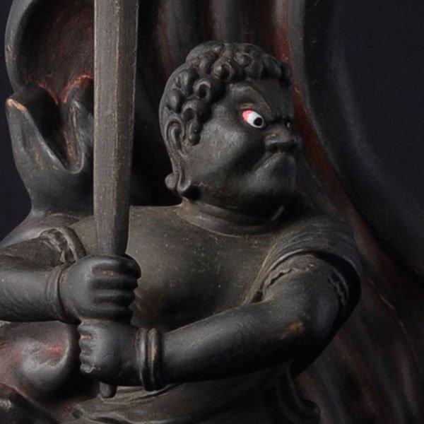 寺院霊園用仏像 宮本武蔵 不動明王立像 : 仏像仏具・仏教美術ヤフー店