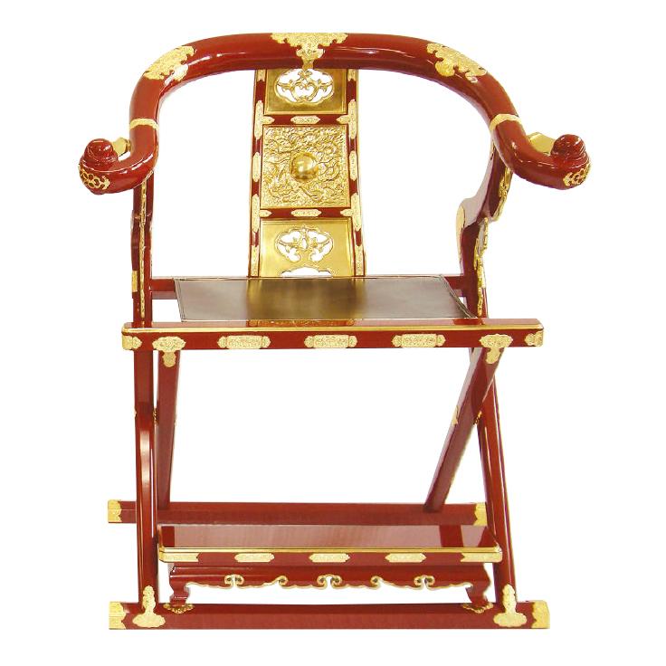 寺院仏具 ルーツ型本曲録 PART II ワイドタイプ 朱塗・黒塗 0401-1100