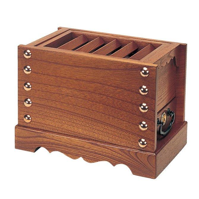 寺院仏具 賽銭箱 文字入無料 箱型 欅材 1尺 幅30cm : 仏像仏具・仏教