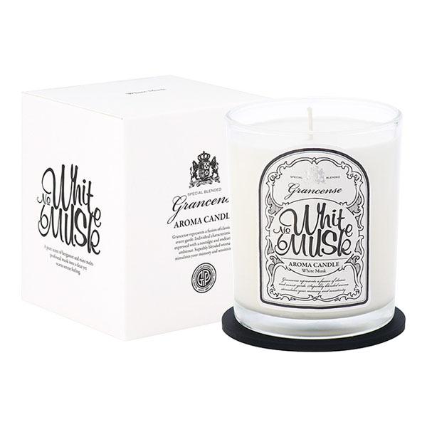 グランセンス アロマ キャンドル ホワイトムスク | 