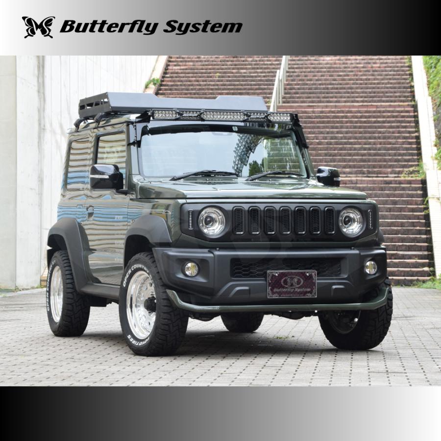 ジムニー シエラ JIMNY SIERRA JB74 カスタム エアロパーツ フロント 