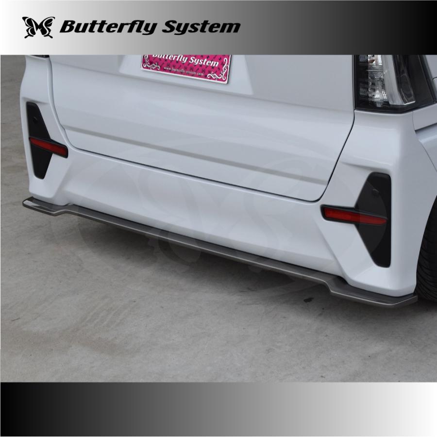 LA650S タントカスタム前期 LA650F シフォンカスタム前期 エアロパーツ カスタム リアフラップスポイラー アンダーフラップ GLANZ Flap 純正塗装済商品 タントカスタム前期 LA650F シフォンカスタム前期 CUSTOM 法人