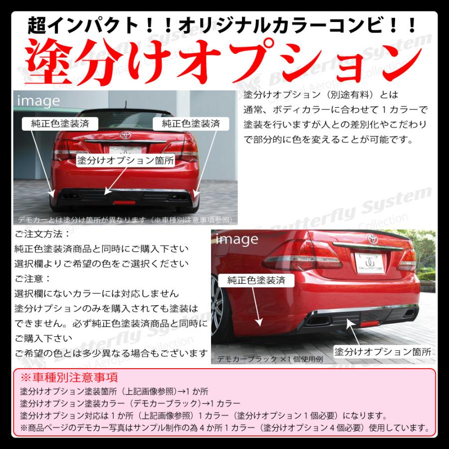 CROWN ROYAL クラウン ロイヤル GRS200系 エアロパーツ リアハーフ