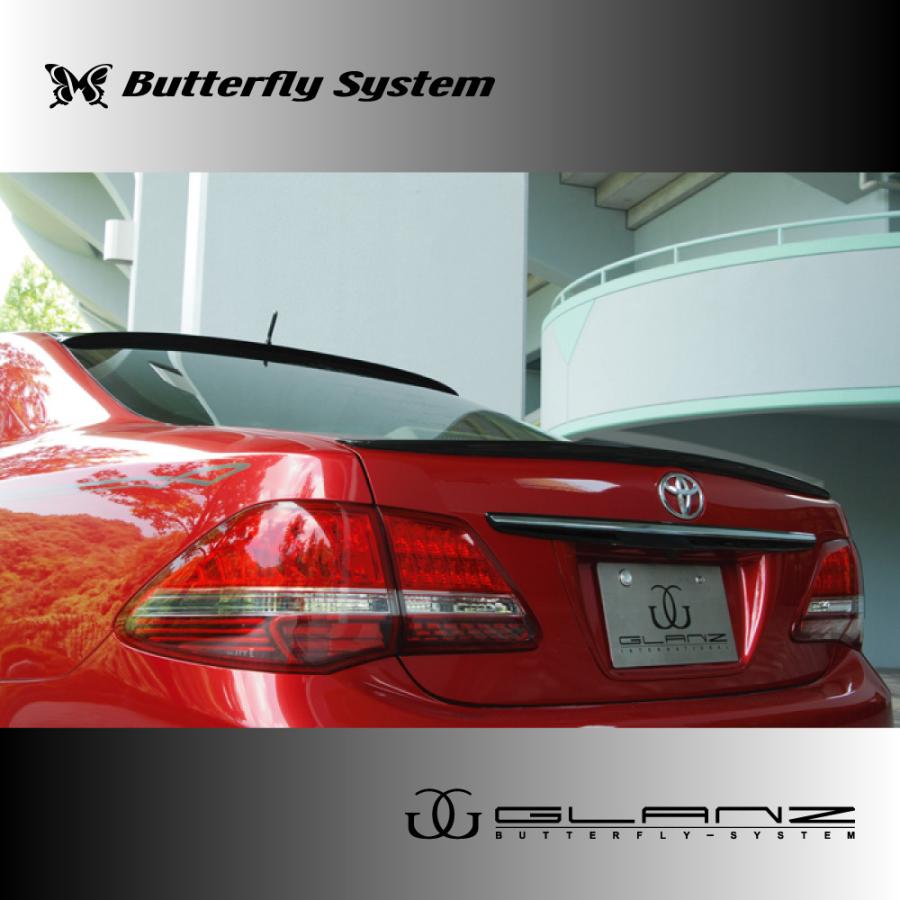 美品　クラウン200系ルーフスポイラー　バタフライシステム製 CROWN ROYAL クラウン ロイヤル GRS200系 エアロパーツ リアウィング