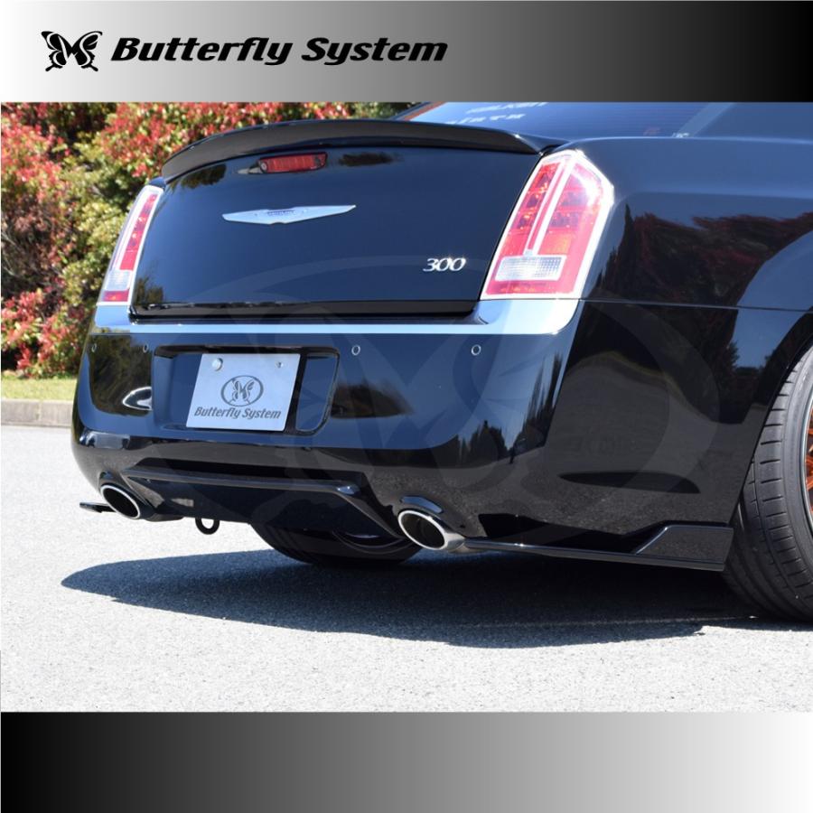 CHRYSLER 300 300SRT8　クライスラー　LX36 リアフラップスポイラー エアロパーツ カスタム GLANZ Flap 塗装済商品 前期｜butterfly-system