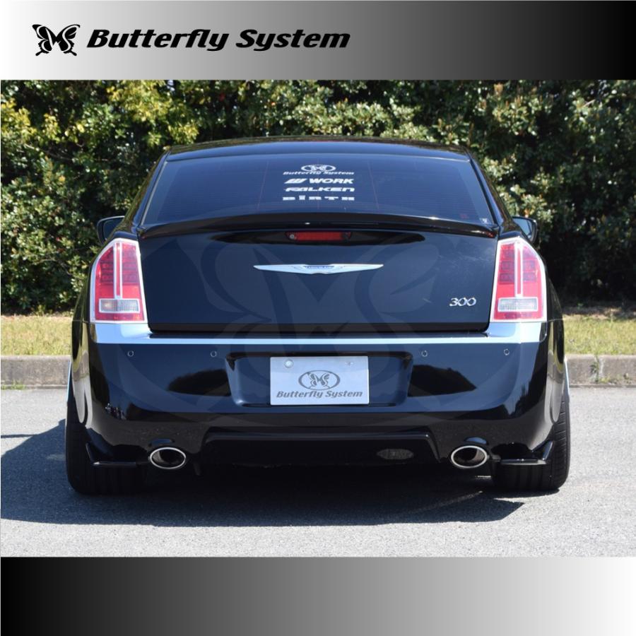 CHRYSLER 300 300SRT8　クライスラー　LX36 リアフラップスポイラー エアロパーツ カスタム GLANZ Flap 塗装済商品 前期｜butterfly-system｜03