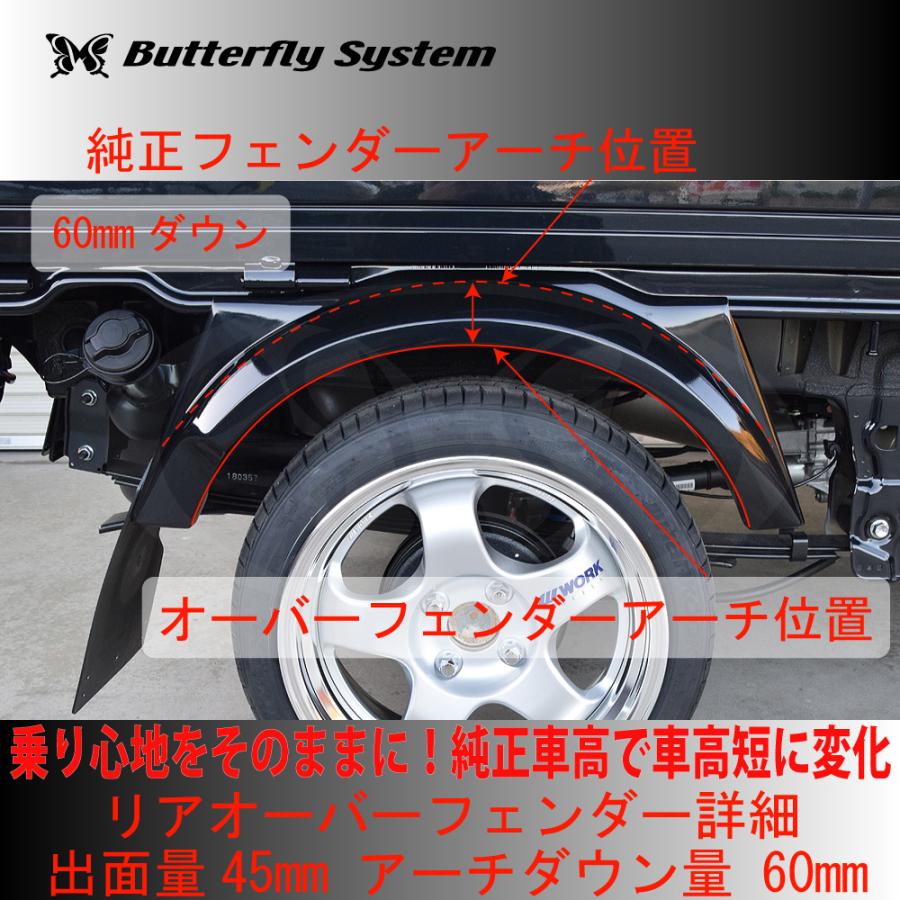 DA16T キャリー トラック エアロパーツ カスタム オーバーフェンダー