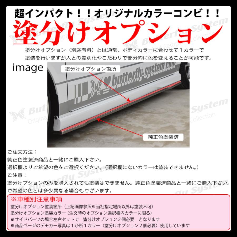 エヌボックス カスタム N-BOX Custom JF5 JF6 サイドフラップ サイド