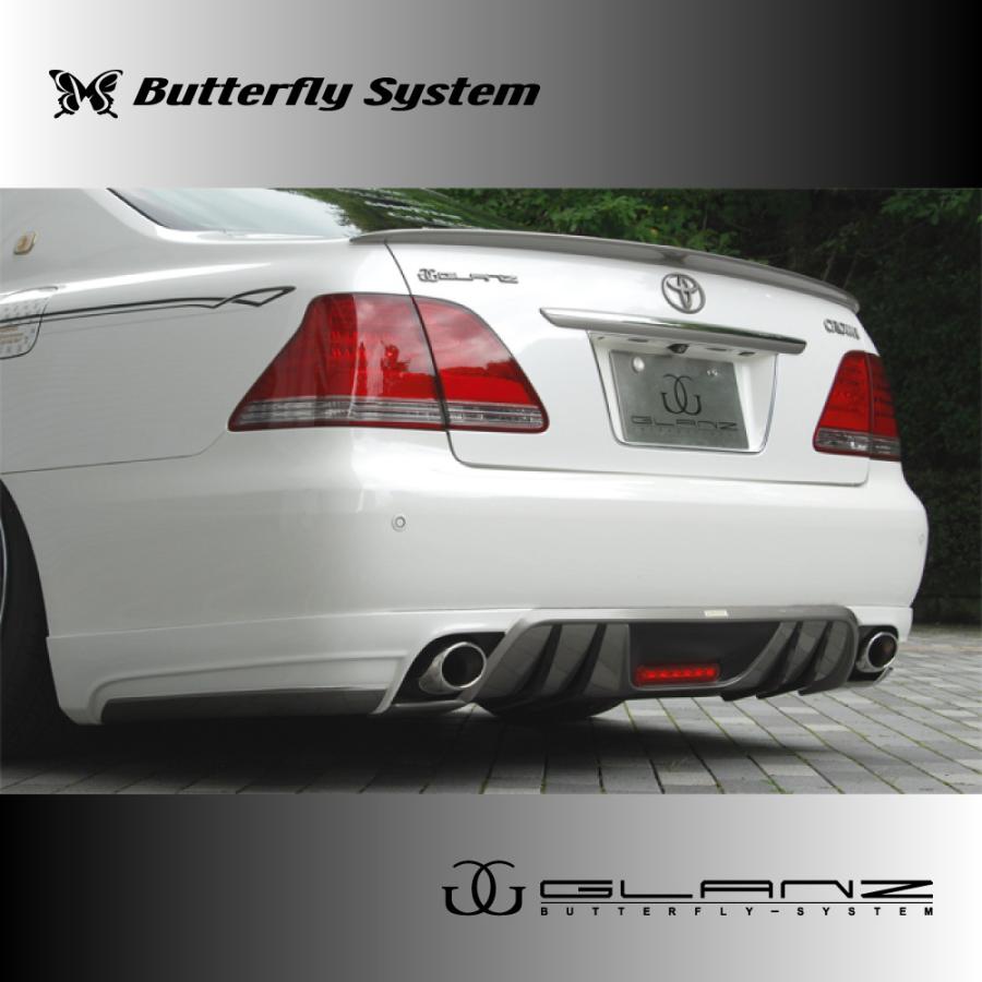 CROWN クラウン GRS180 エアロパーツ リアハーフスポイラー リア