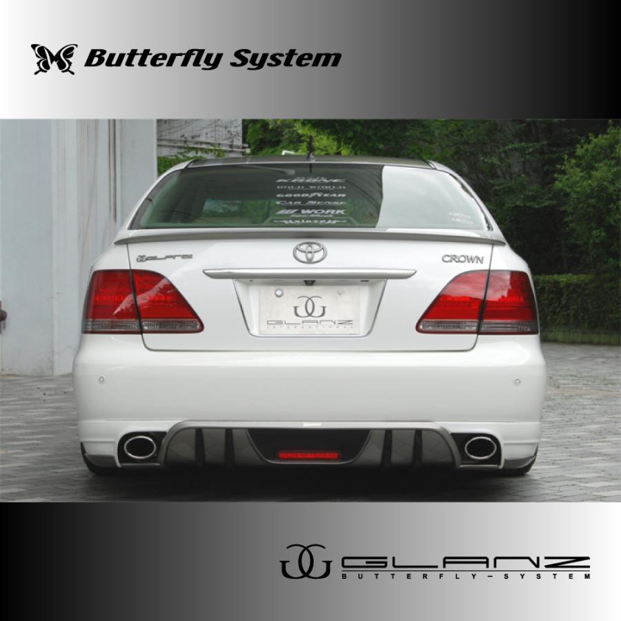 18クラウン リアハーフエアロ CROWN クラウン GRS180 エアロパーツ リアハーフスポイラー リア