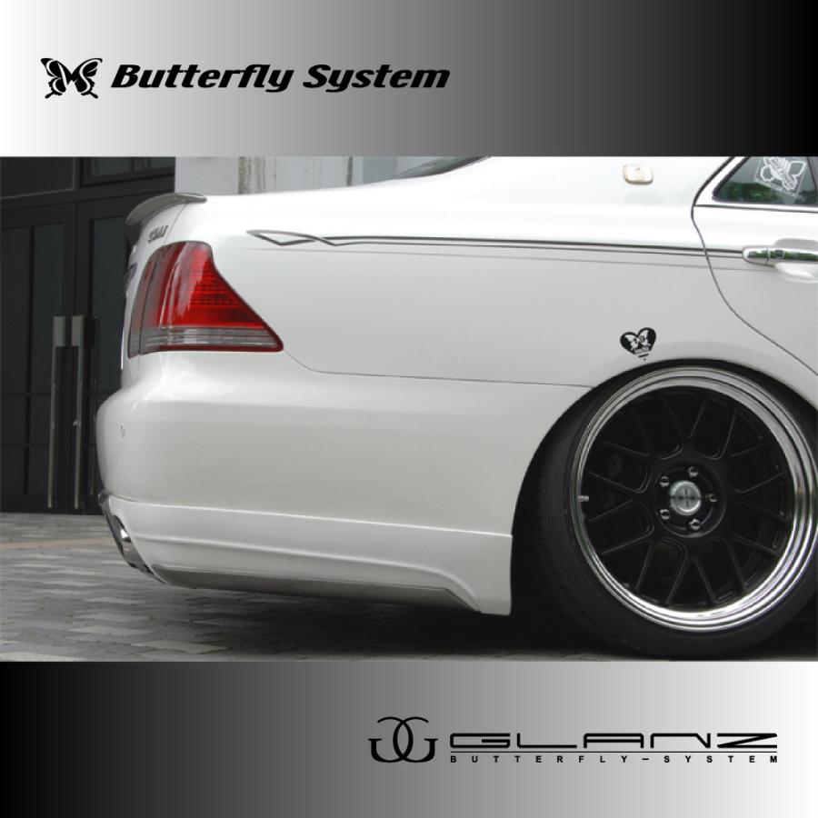 CROWN クラウン GRS180 エアロパーツ リアハーフスポイラー リア