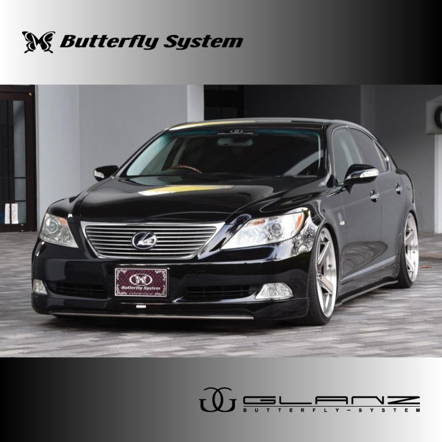LS460 LS600 エアロWALD ハーフステップスカートカールソン