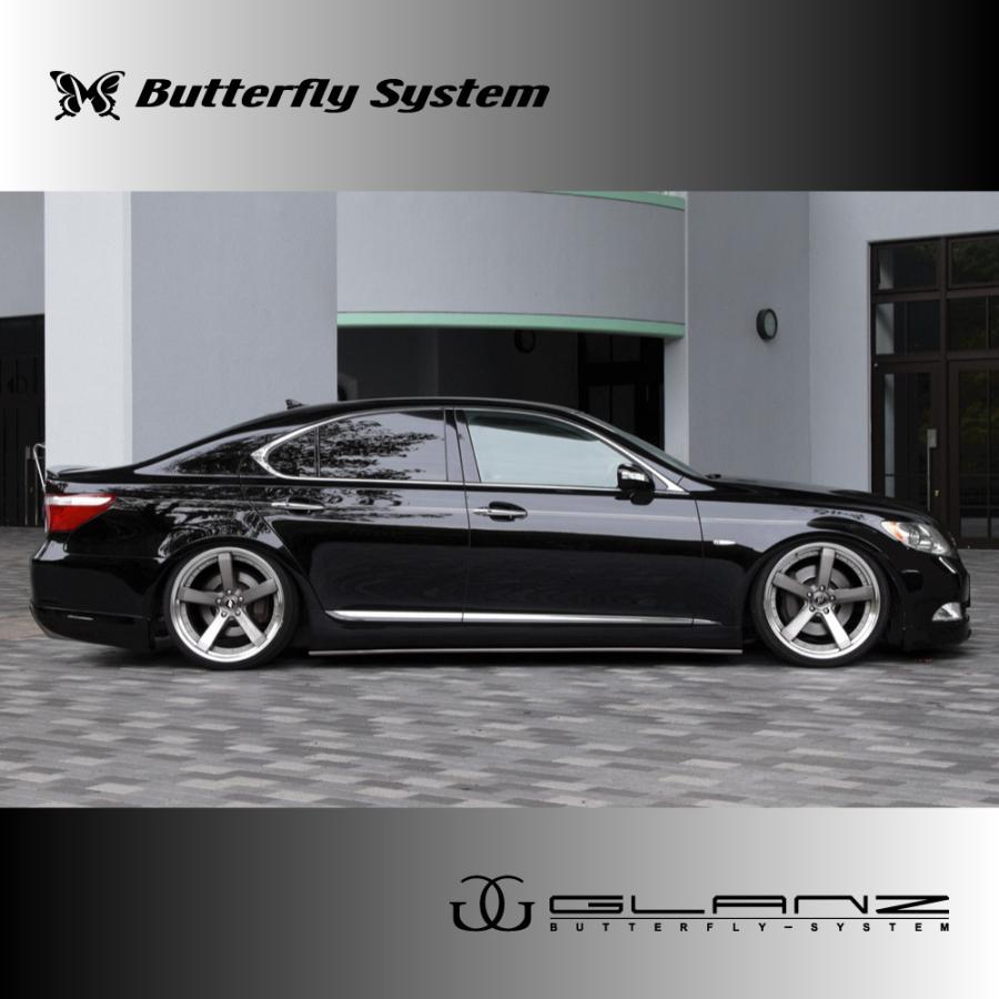 LEXUS LS460 LS600 エルエス USF40 UVF45 エアロパーツ サイドフラップ