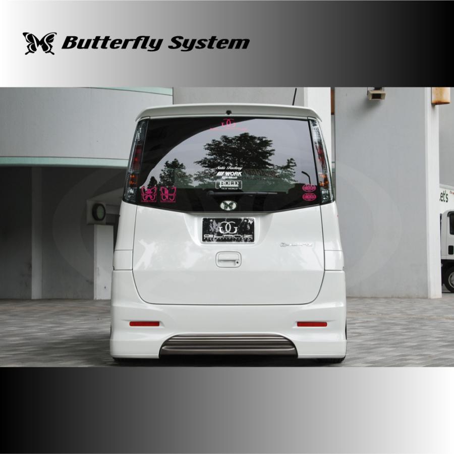 パレットSW PALETTE SW MK21 エアロパーツ リアハーフスポイラー GLANZ