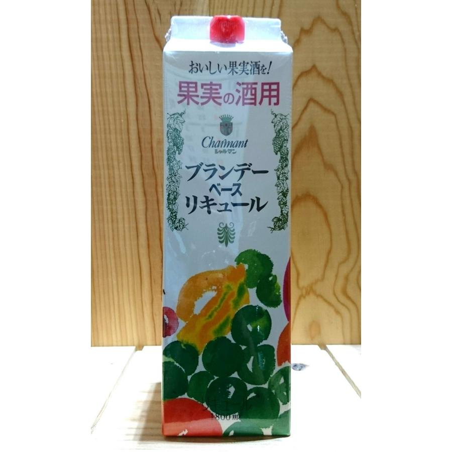 江井ヶ島酒造 シャルマン ブランデーベースリキュール 1800ml パック
