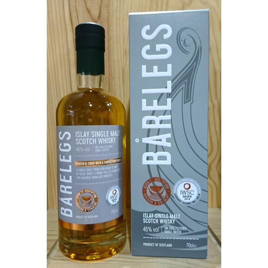 ベアレッグス アイラ シングルモルト スコッチウィスキー 700ml 箱あり