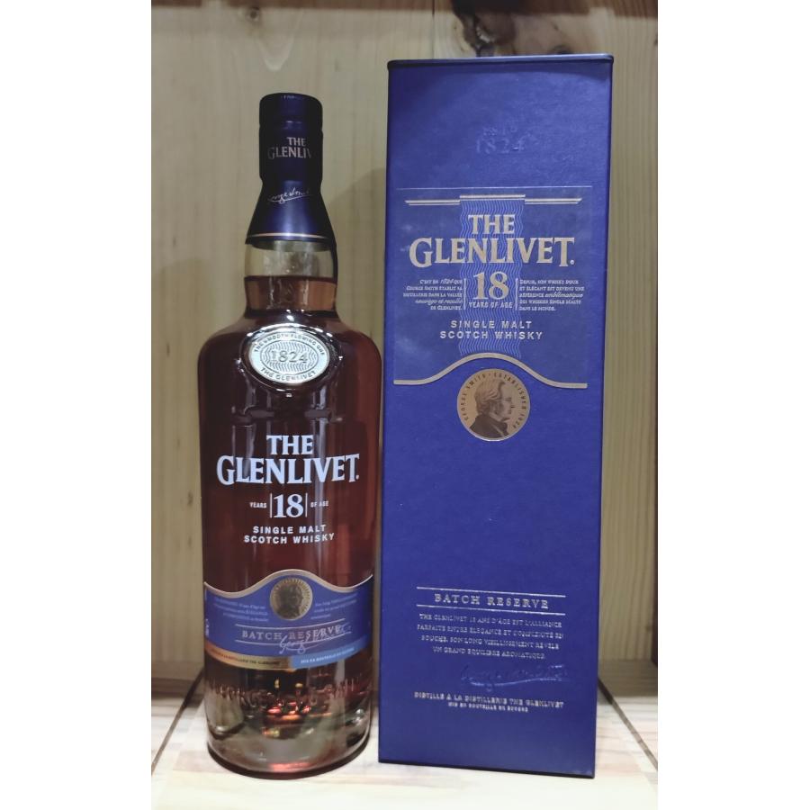 ザ・グレンリベット（THE GLENLIVET） グレンリベット 18年 700ml 並行