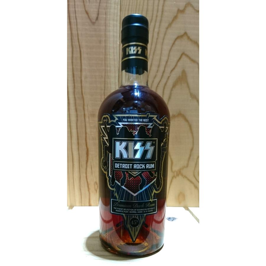 キッス デトロイト ロック ラム 700ml KISS : お酒の専門店バタフライ
