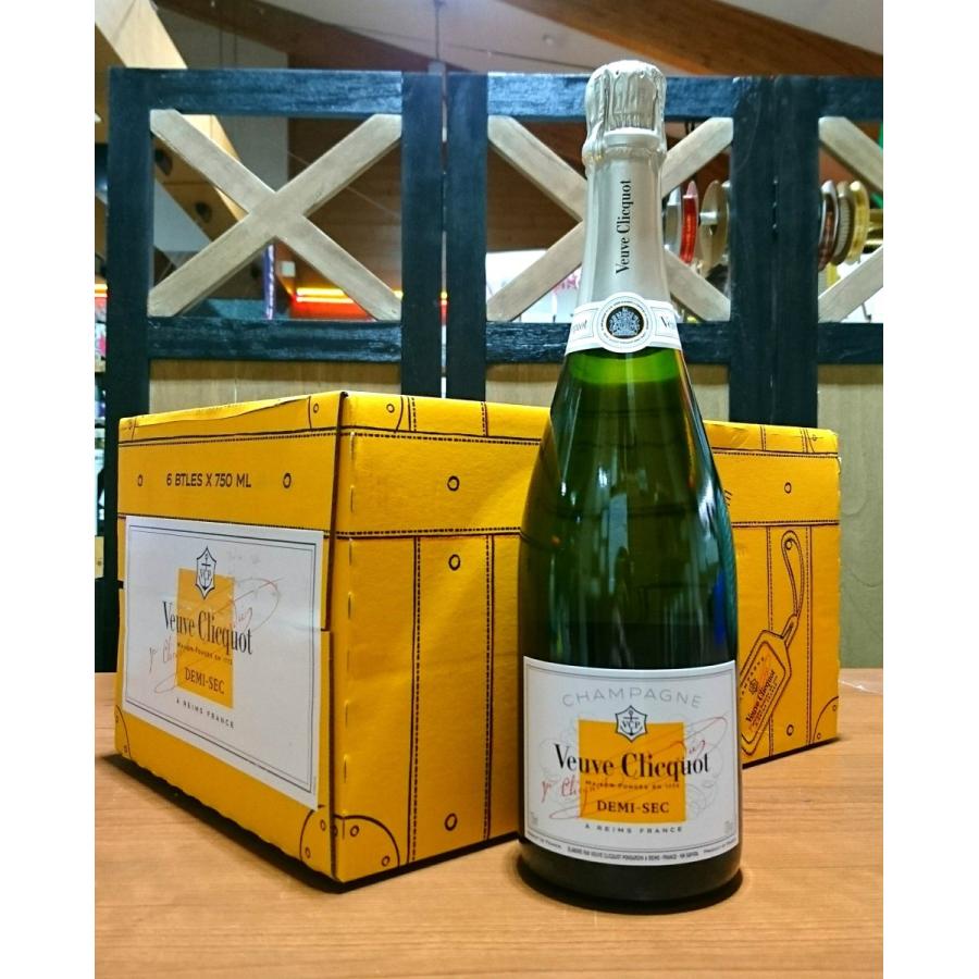 ヴーヴホワイトVeuve Clicquot 750ml 6本セット