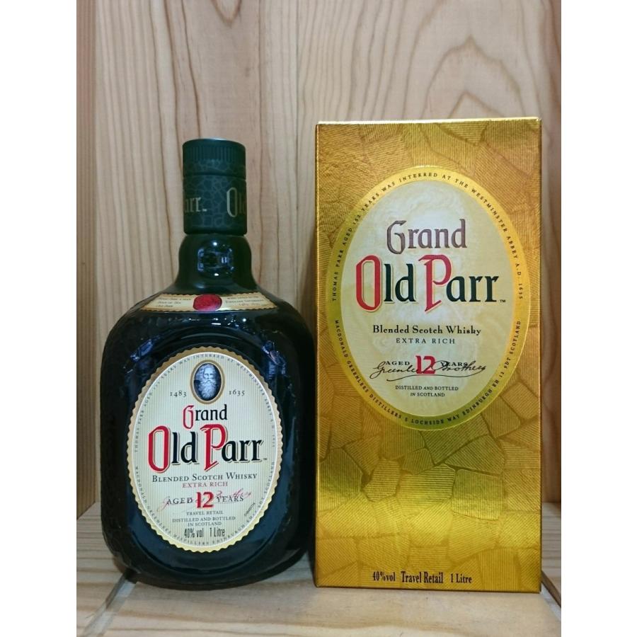 オールドパー 12年 1000ml 並行品 箱あり 玉無 : お酒の専門店