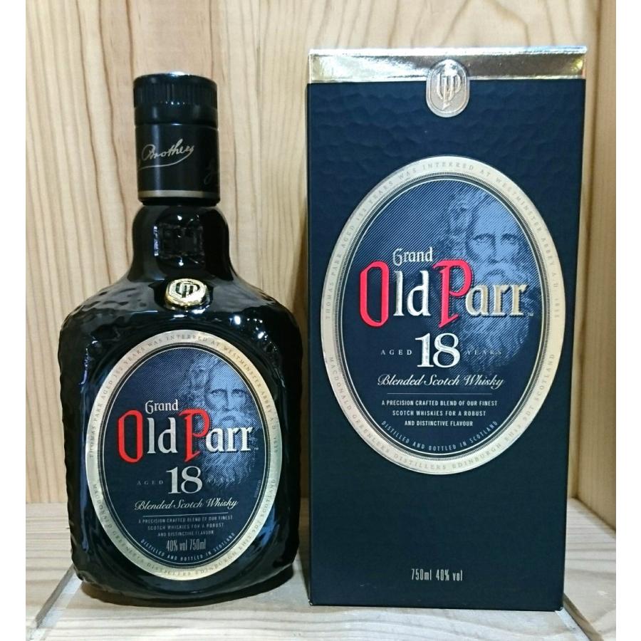 オールドパー 18年 Old Parr 18年 750ml 箱あり オールドパー 18年 750ml