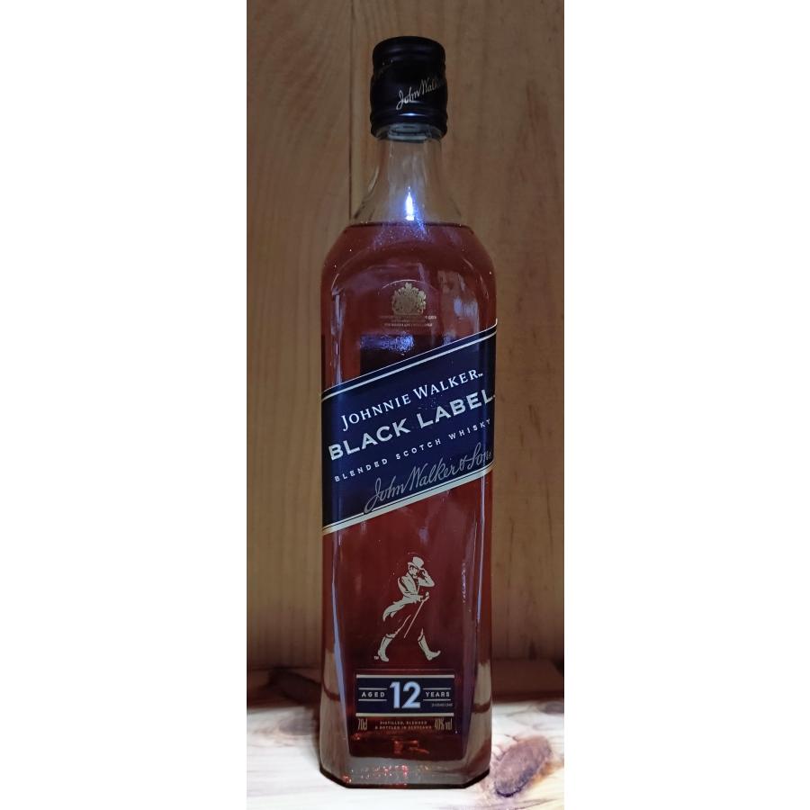 ジョニーウォーカー 12年 ブラックラベル 700ml 箱なし ジョニ黒 : お