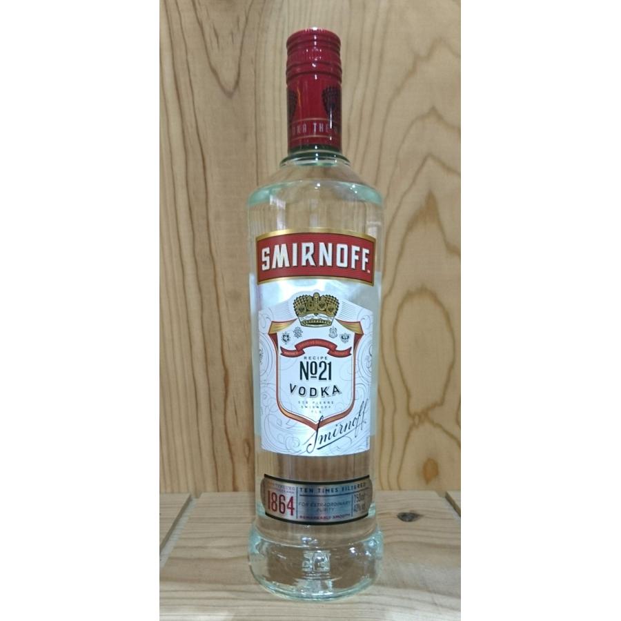 スミノフ ウォッカ レッド 750ml 正規品 : お酒の専門店バタフライ