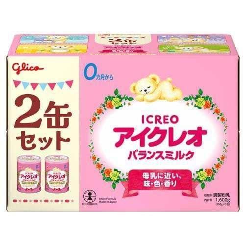 アイクレオ バランスミルク 4缶　2缶セット×2箱 アイクレオのバランスミルク アイクレオ バランスミルク 800g×4缶