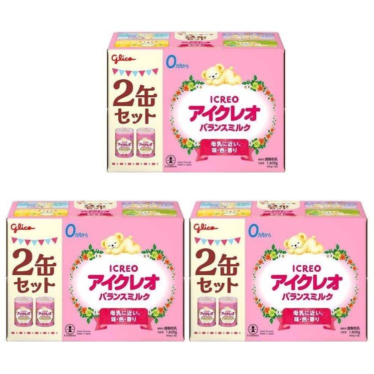 アイクレオ　バランスミルク アイクレオ（ICREO） 【江崎グリコ】 バランスミルク 800g 0ヶ月から