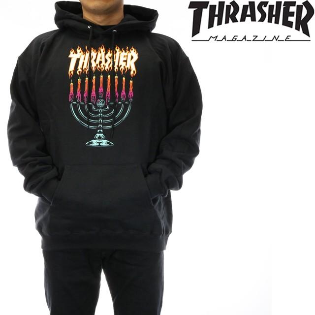 日本限定モデル 新作ストリート系ファッションブランド商品が安い Hood Menorah マガジン スケボー スケートボード フード パーカー プルオーバー スラッシャー Thrasher スケートボード Www Kenyanut Com